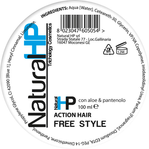 TINDAKAN rambut-paste untuk rambut - NATURAL HP